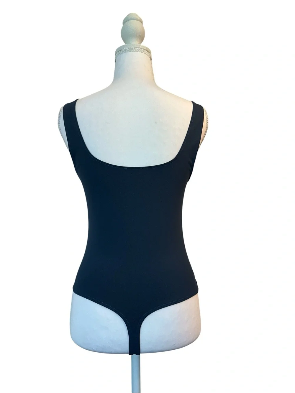 Free People Intimately Navy Notch Scoop Bodysuit